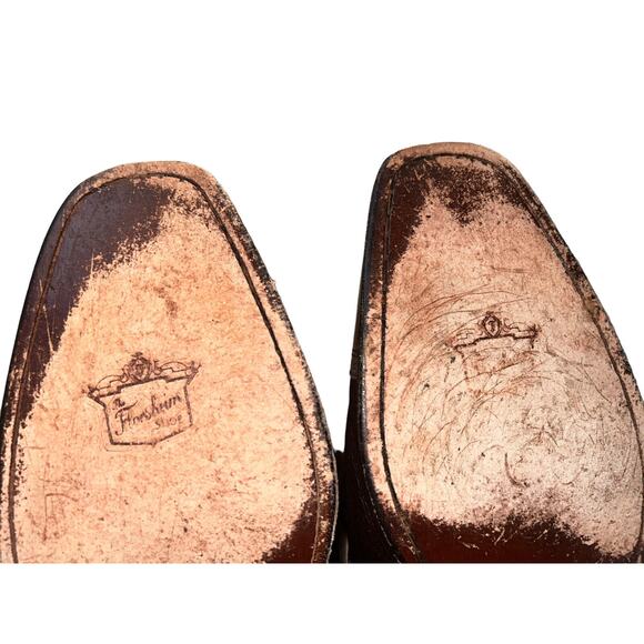 Mens Florsheim Imperial Cap-Toe Brogue Oxfords Bio Comfort Brown Leather Sz 9.5D - Picture 11 of 14